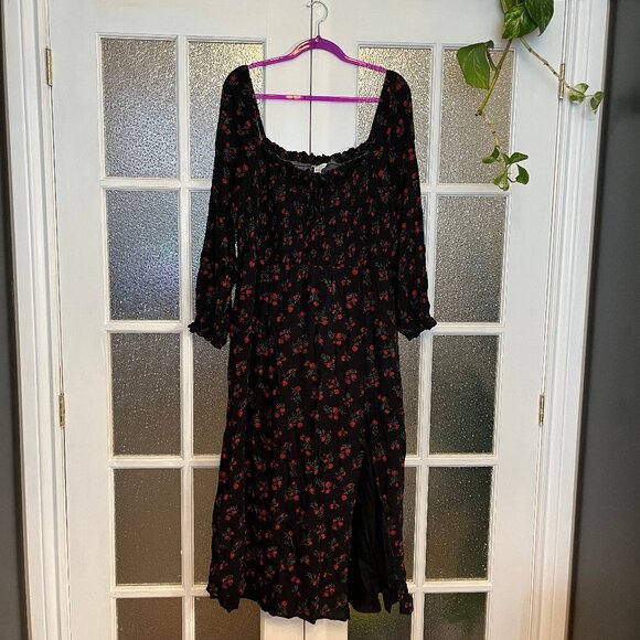 American Eagle Crepe Shirred Chest Dress XXL - Picture 1 of 6